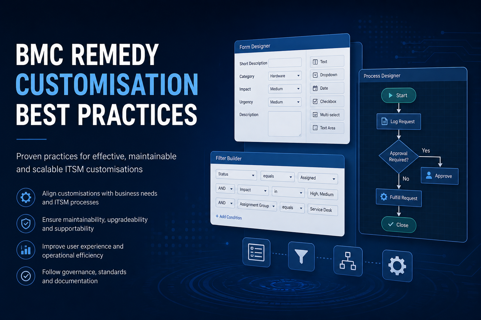 BMC Remedy customisation best practices